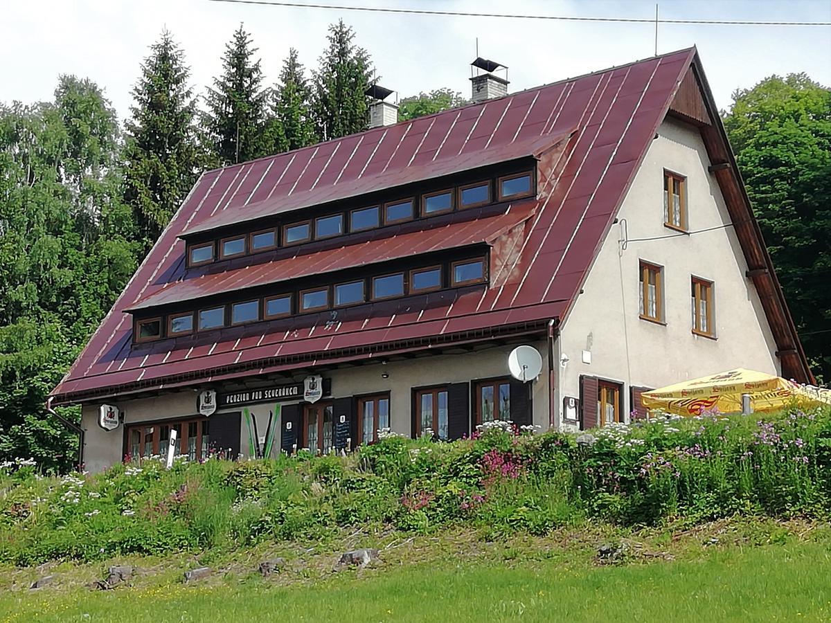 Penzion Pod Severakem Lučany nad Nisou Dış mekan fotoğraf