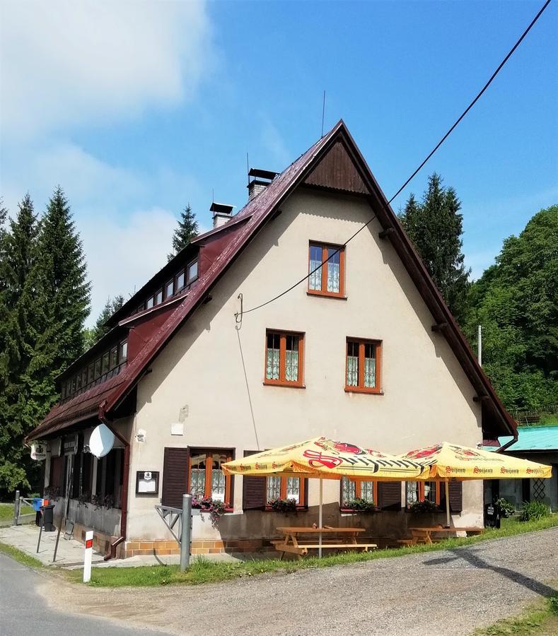 Penzion Pod Severakem Lučany nad Nisou Dış mekan fotoğraf